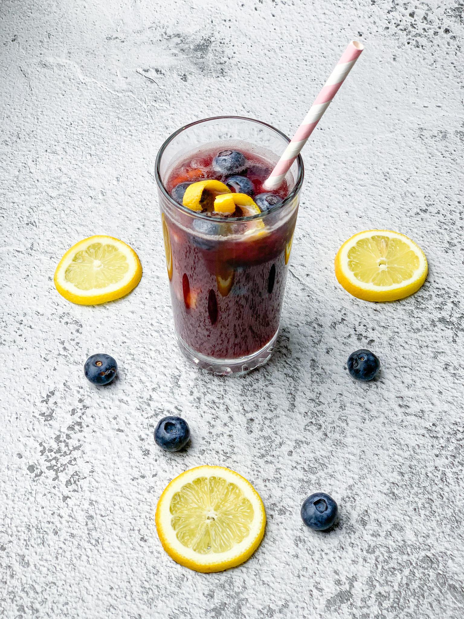 Blueberry lemonade